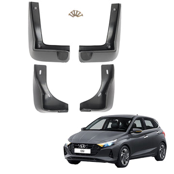 HYUNDAI I20 2012-2013, SET OF 4 PCS MUD GUARD