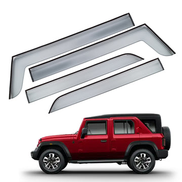 DOOR VISOR FOR MAHINDRA THAR ROXX PLAIN