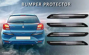 BUMPER GUARD FOR MARUTI SUZUKI BALENO BLACK GLOSSY 2022