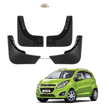 CHEVROLET BEAT 2008-2015 ONWARDS, SET OF 4 PCS MUD GUARD