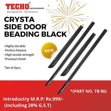 TOYOTA INNOVA CRYSTA 2016 ONWARDS, SET OF 4 PCS DOOR BEADING