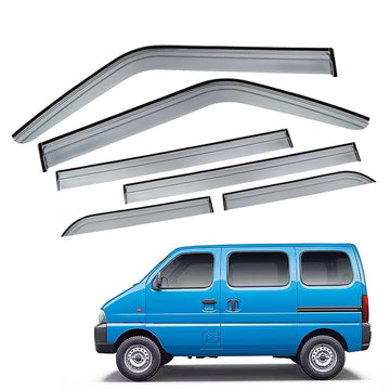DOOR VISOR FOR MARUTI SUZUKI EECO (6-PCS) PLAIN