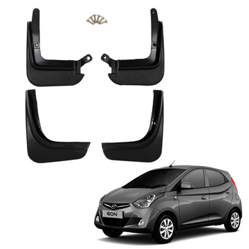 HYUNDAI EON 2011 ONWARDS, SET OF 4 PCS MUD GUARD