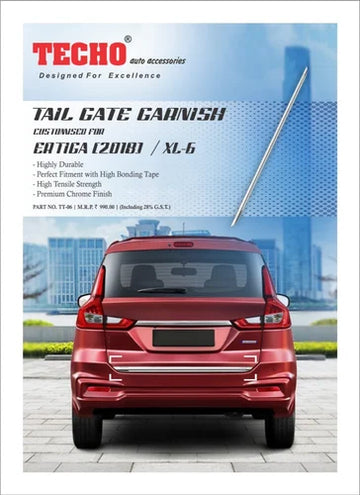 TAIL GATE GARNISH FOR MARUTI SUZUKI ERTIGA 2018 & XL-6 2019