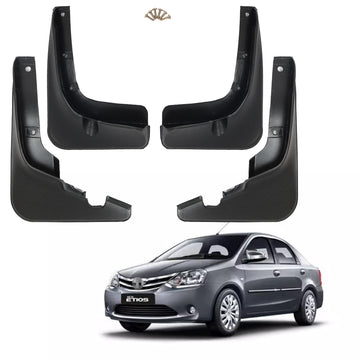 TOYOTA ETIOS 2010-2016, SET OF 4 PCS MUD GUARD