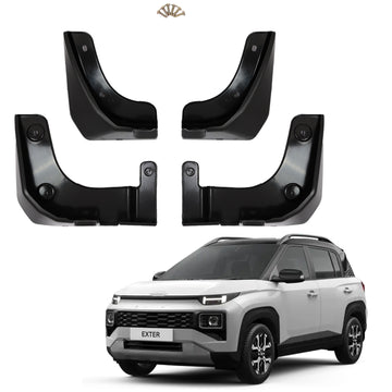 HYUNDAI EXTER 2023 ONWARDS, SET OF 4 PCS MUD GUARD