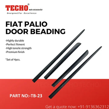 FIAT PALIO 1996 ONWARDS, SET OF 4 PCS DOOR BEADING