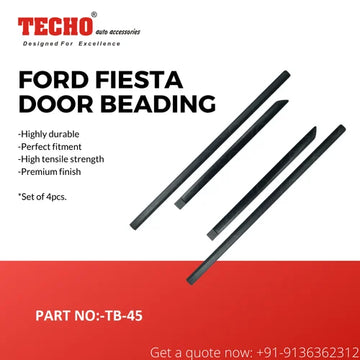 FORD FIESTA 1976-2023 ONWARDS, SET OF 4 PCS DOOR BEADING