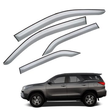 DOOR VISOR FOR TOYOTA FORTUNER PLAIN 2012-2015