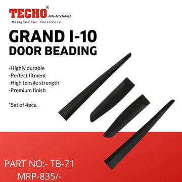 HYUNDAI GRAND I-10 2014-2017, SET OF 4 PCS DOOR BEADING