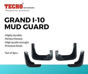 HYUNDAI GRAND I-10 2014-2017, SET OF 4 PCS MUD GUARD