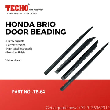 HONDA BRIO 2013 ONWARDS, SET OF 4 PCS DOOR BEADING