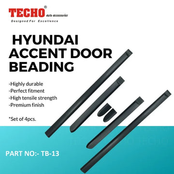 HYUNDAI ACCENT 2002 ONWARDS, SET OF 4 PCS DOOR BEADING