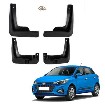 HYUNDAI ELITE I-20 2014-2017, SET OF 4 PCS MUD GUARD