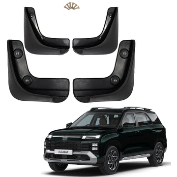 HYUNDAI ALCAZAR 2020 ONWARDS, SET OF 4 PCS MUD GUARD
