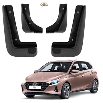 HYUNDAI I-20 MAGNA 2023 ONWARDS, SET OF 4 PCS MUD GUARD