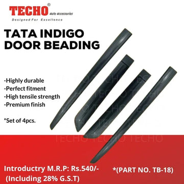 TATA INDIGO 2002 ONWARDS, SET OF 4 PCS DOOR BEADING