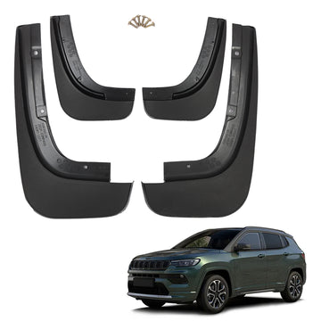 JEEP COMPASS 2017 ONWARDS, SET OF 4 PCS MUD GUARD