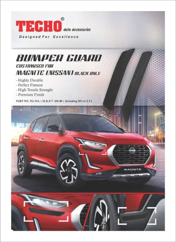 BUMPER GUARD FOR NISSAN MAGNITE BLACK 2020