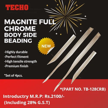 NISSAN MAGNITE FULL CHROME 2021 ONWARDS, SET OF 4 PCS DOOR BEADING