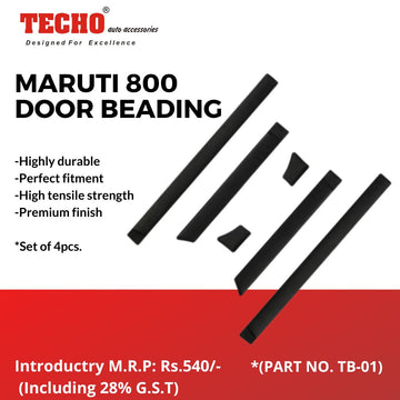 MARUTI 800 1983-2014, SET OF 4 PCS DOOR BEADING