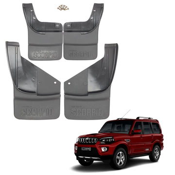 MAHINDRA SCORPIO 2005-2013, SET OF 4 PCS MUD GUARD