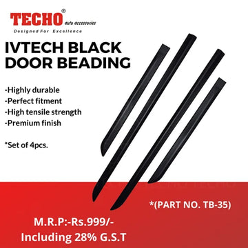 HONDA CITY IVTECH BLACK 2009-2013, SET OF 4 PCS DOOR BEADING
