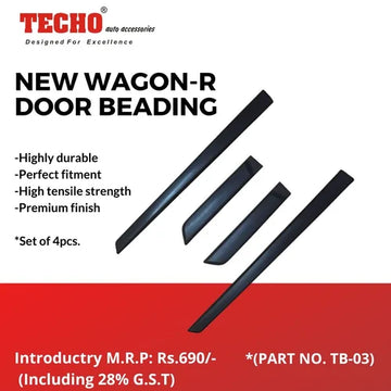 MARUTI NEW WAGON-R 2007-2009, SET OF 4 PCS DOOR BEADING