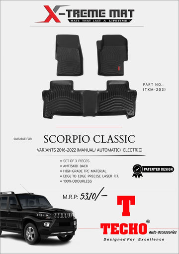 SCORPIO CLASSIC X-TREME MAT