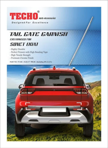 TAIL GATE GARNISH FOR KIA SONET 2021