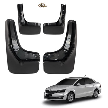 SKODA RAPID 2019 ONWARDS, SET OF 4 PCS MUD GUARD