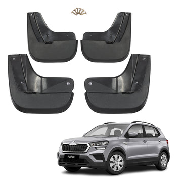 SKODA KUSHAQ 2021 ONWARDS, SET OF 4 PCS MUD GUARD