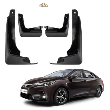 TOYOTA ALTIS 2017 ONWARDS, SET OF 4 PCS MUD GUARD