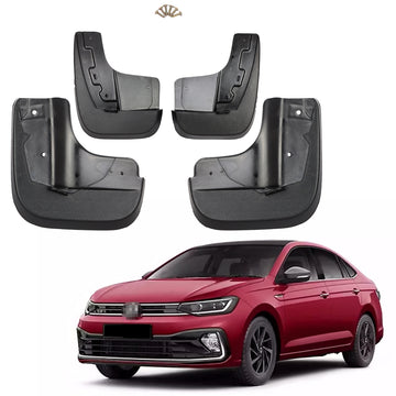 VOLKSWAGEN VIRTUS 2022 ONWARDS, SET OF 4 PCS MUD GUARD
