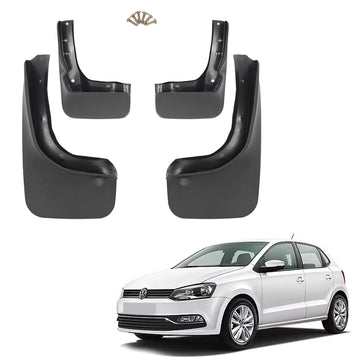 VOLKSWAGEN POLO TYPE-1 2010-2013, SET OF 4 PCS MUD GUARD