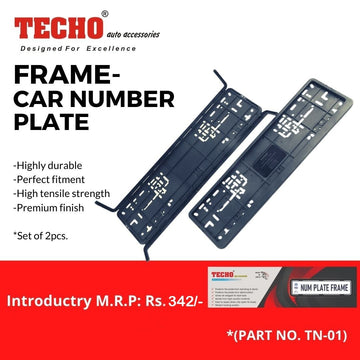 NUMBER PLATE FRAME