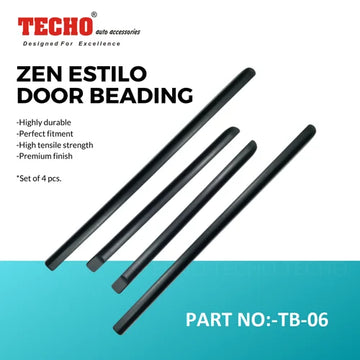 MARUTI ZEN ESTILO BLACK 2007 ONWARDS, SET OF 4 PCS DOOR BEADING