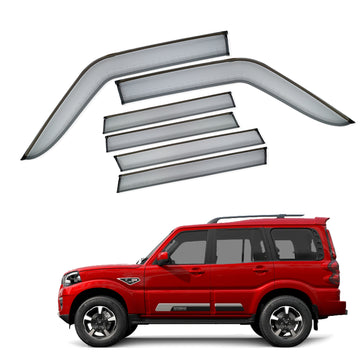 DOOR VISOR FOR MAHINDRA SCORPIO CLASSIC (6PCS) CRM