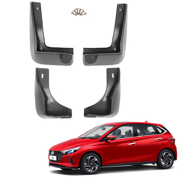 HYUNDAI I20 ASTA SPORTZ 2020-2022, SET OF 4 PCS MUD GUARD