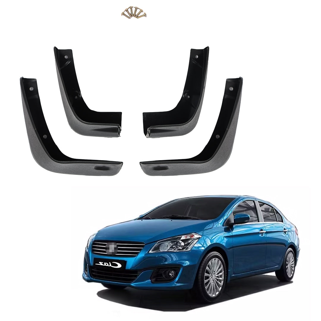 MARUTI CIAZ 2014 ONWARDS, SET OF 4 PCS  MUD GUARD