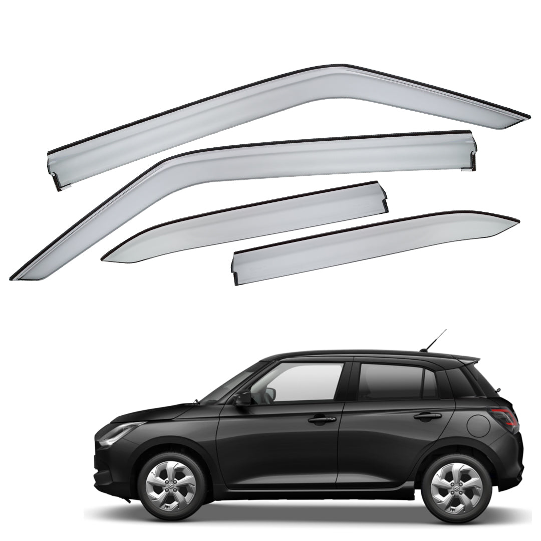 DOOR VISOR FOR MARUTI SUZUKI SWIFT 2024 PLAIN
