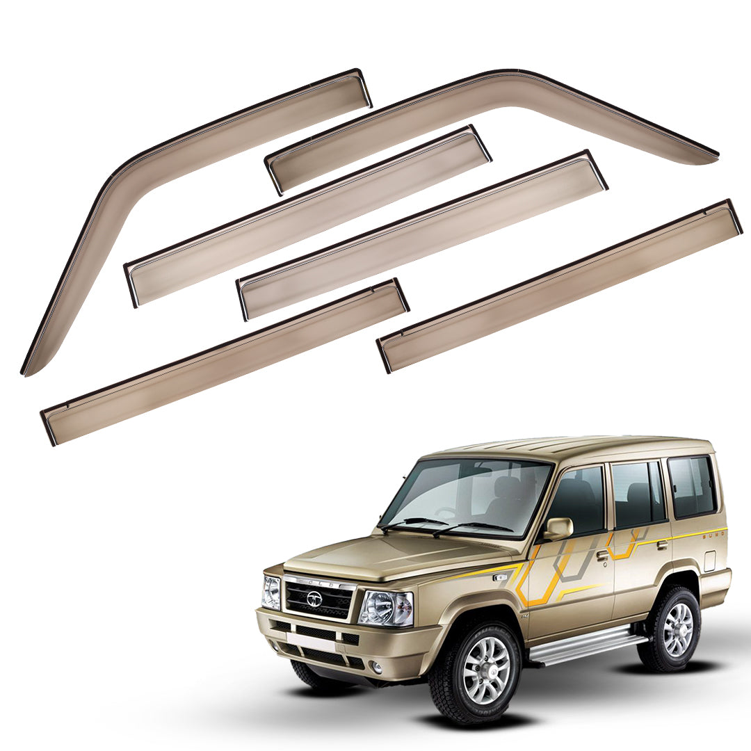 DOOR VISOR FOR TATA SUMO (6PCS) PLAIN