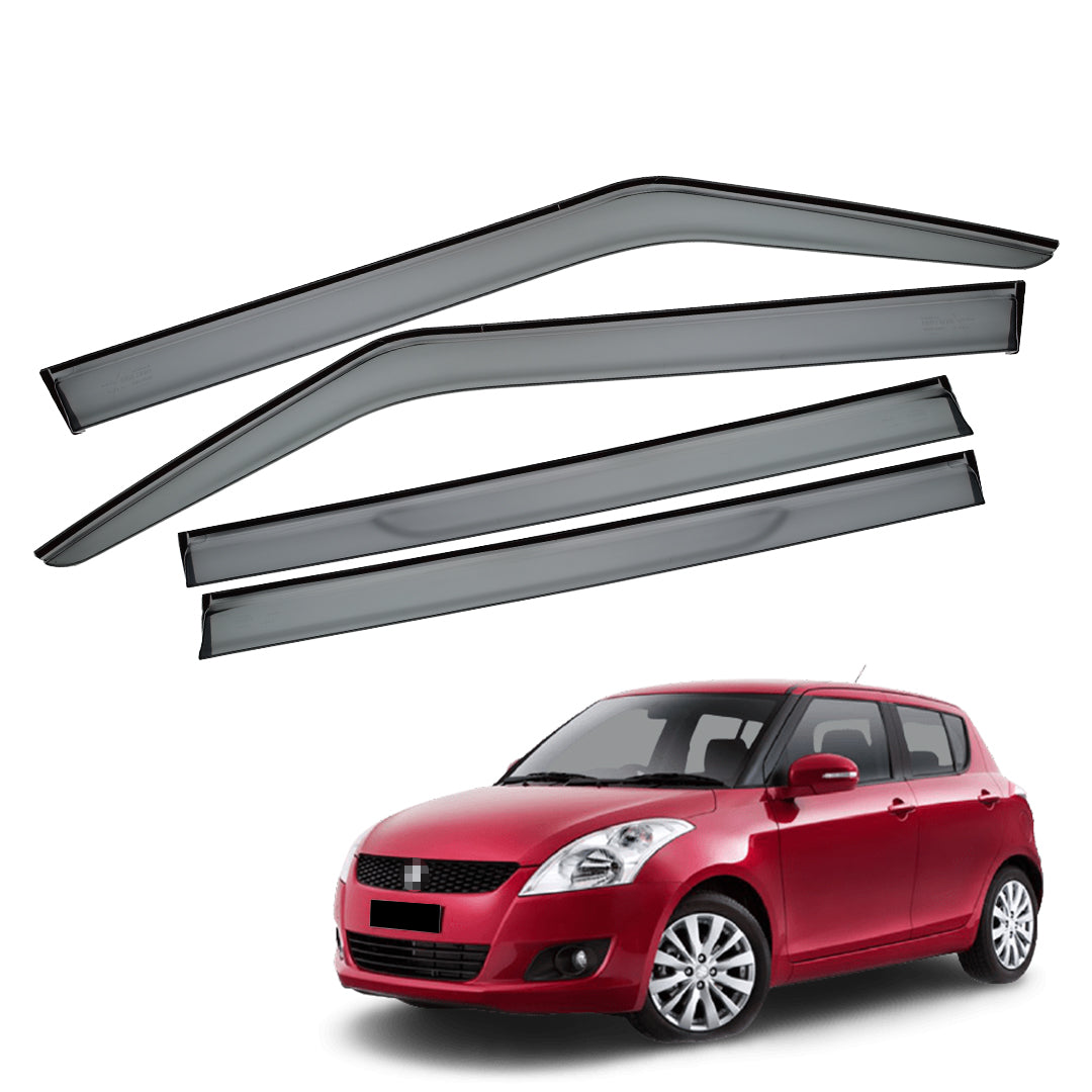 MARUTI SWIFT 2011-2017, DOOR VISOR PLAIN