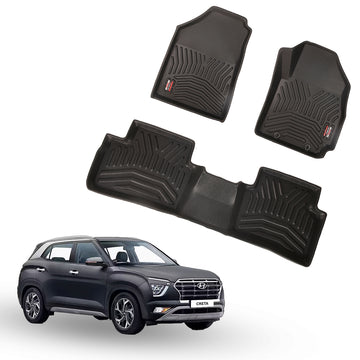 HYUNDAI CRETA-2024 ONWARDS X-TREME MAT, SET OF 3 PCS