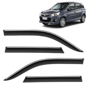 DOOR VISOR FOR MARUTI SUZUKI ALTO CHROME LINE 2000