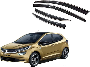 TATA ALTROZ CHROME LINE 2020 ONWARDS, SET OF 4 PCS  DOOR VISOR