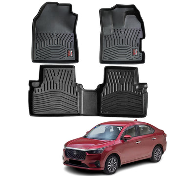 HONDA AMAZE 2018 ONWARDS (MANUAL/AUTO), X-TREME MAT, SET OF 3 PCS