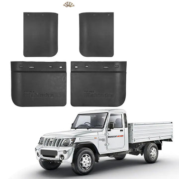 MAHINDRA BOLERO PICKUP 2000 ONWARDS, SET OF 4 PCS  MUD GUARD