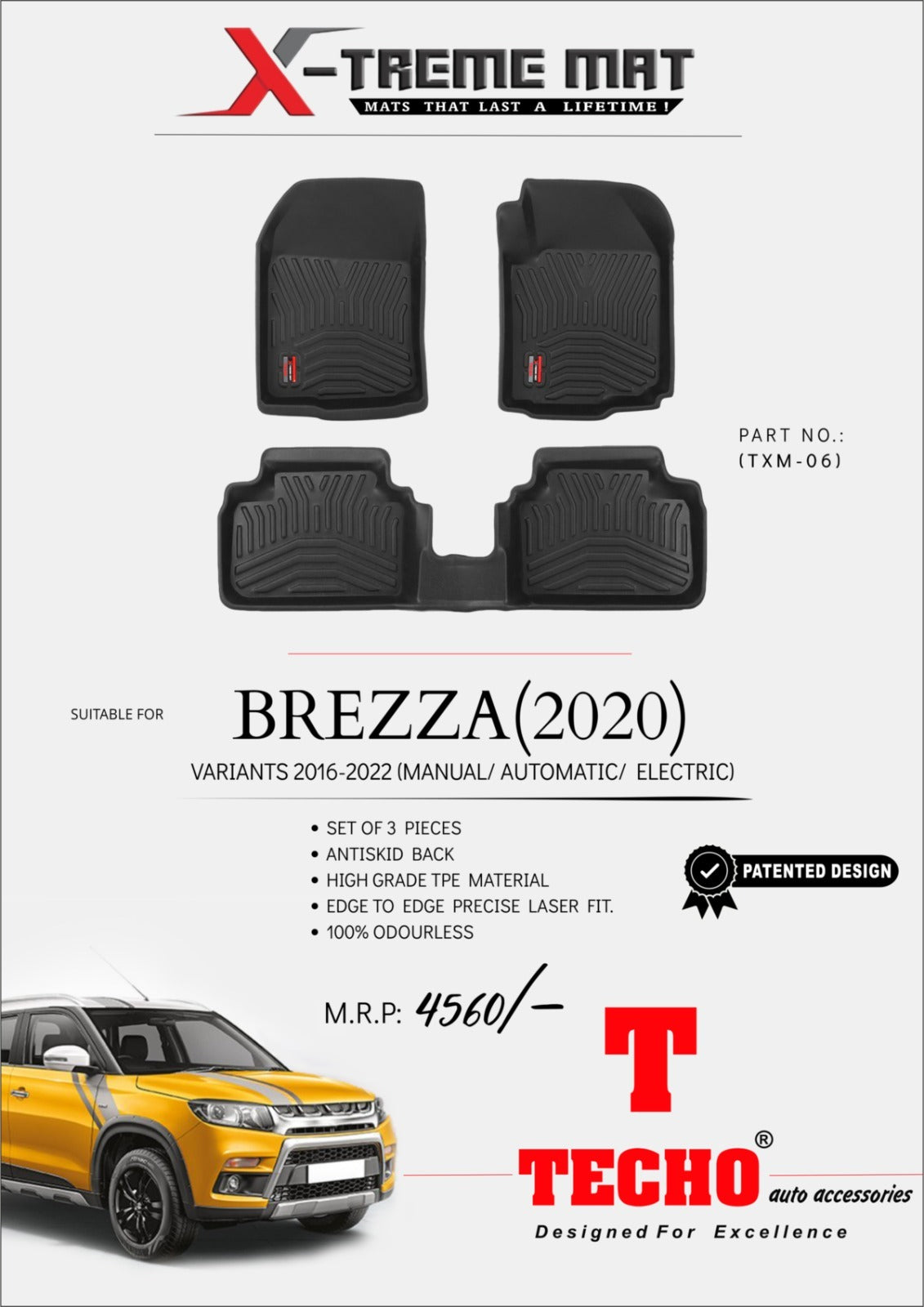 BREZZA 2020 X-TREME MAT