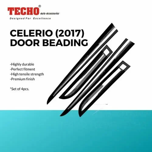 DOOR BEADING FOR MARUTI SUZUKI CELERIO WITH CHROME-INSERT 2017 -2020